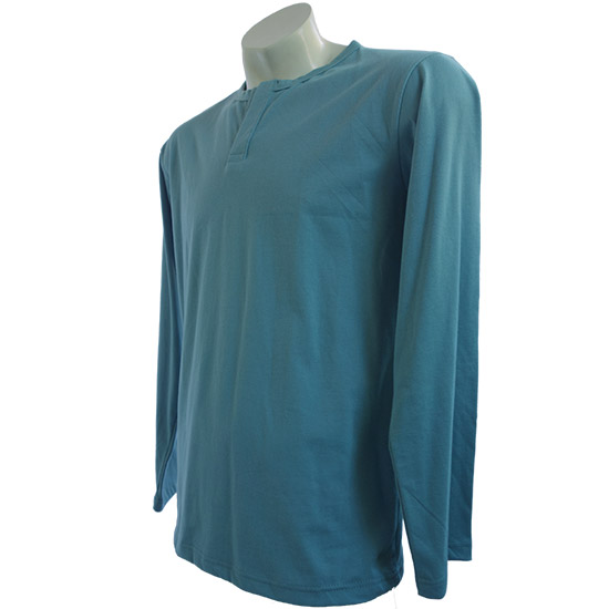 (T32S) Long Sleeve Style Henley shirt -  - From 10$++