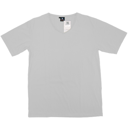 Using our popular custom cut slim fit t-shirt style with a nice deep v-neck