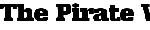 Font : Enschede-Serial-Black-Regular-DB Custom Text : The Pirate Way Test your own text here Click to download or to view this font on a tshirt that can be custom printed in Bali