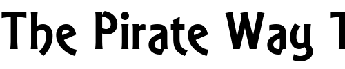 Font : Equinox-ICG-Alt Custom Text : The Pirate Way Test your own text here Click to download or to view this font on a tshirt that can be custom printed in Bali