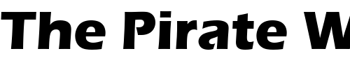 Font : Eras-Bold-ITC Custom Text : The Pirate Way Test your own text here Click to download or to view this font on a tshirt that can be custom printed in Bali