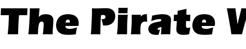 Font : Eras-Ultra-ITC Custom Text : The Pirate Way Test your own text here Click to download or to view this font on a tshirt that can be custom printed in Bali