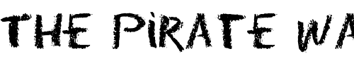 Font : Eraser-Dust Custom Text : The Pirate Way Test your own text here Click to download or to view this font on a tshirt that can be custom printed in Bali