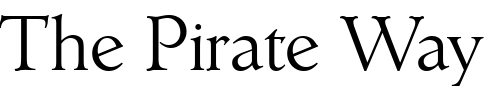 Font : ErasmusLight Custom Text : The Pirate Way Test your own text here Click to download or to view this font on a tshirt that can be custom printed in Bali