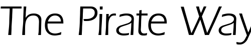 Font : Ergo-Regular-DB Custom Text : The Pirate Way Test your own text here Click to download or to view this font on a tshirt that can be custom printed in Bali