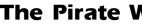 Font : Ergoe-Extrabold Custom Text : The Pirate Way Test your own text here Click to download or to view this font on a tshirt that can be custom printed in Bali