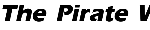 Font : Ergoe-Extrabold-Italic Custom Text : The Pirate Way Test your own text here Click to download or to view this font on a tshirt that can be custom printed in Bali