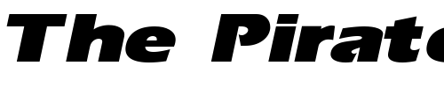 Font : ErgoeBlackExpanded-Italic Custom Text : The Pirate Way Test your own text here Click to download or to view this font on a tshirt that can be custom printed in Bali