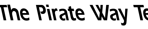 Font : ErgoeCondensedBS-Bold Custom Text : The Pirate Way Test your own text here Click to download or to view this font on a tshirt that can be custom printed in Bali