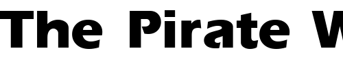Font : ErgoeExtrabold-Regular Custom Text : The Pirate Way Test your own text here Click to download or to view this font on a tshirt that can be custom printed in Bali