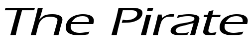 Font : Eric-Extended-Italic Custom Text : The Pirate Way Test your own text here Click to download or to view this font on a tshirt that can be custom printed in Bali