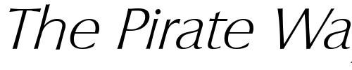 Font : EricBecker-ExtraLight-Italic Custom Text : The Pirate Way Test your own text here Click to download or to view this font on a tshirt that can be custom printed in Bali