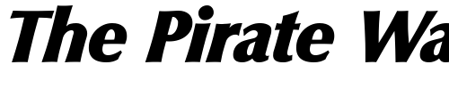 Font : EricBecker-Heavy-Italic Custom Text : The Pirate Way Test your own text here Click to download or to view this font on a tshirt that can be custom printed in Bali