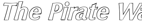 Font : EricBeckerOutline-BoldItalic Custom Text : The Pirate Way Test your own text here Click to download or to view this font on a tshirt that can be custom printed in Bali