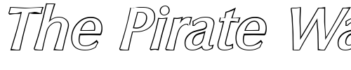 Font : EricBeckerOutline-Medium-Italic Custom Text : The Pirate Way Test your own text here Click to download or to view this font on a tshirt that can be custom printed in Bali