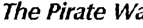 Font : EricBeckerRandom-BoldItalic Custom Text : The Pirate Way Test your own text here Click to download or to view this font on a tshirt that can be custom printed in Bali