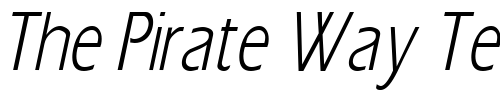 Font : ErosCondensed-Italic Custom Text : The Pirate Way Test your own text here Click to download or to view this font on a tshirt that can be custom printed in Bali