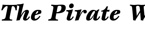 Font : Esprit-BlackItalic Custom Text : The Pirate Way Test your own text here Click to download or to view this font on a tshirt that can be custom printed in Bali