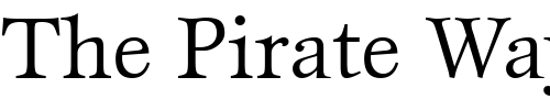 Font : Esprit-Book Custom Text : The Pirate Way Test your own text here Click to download or to view this font on a tshirt that can be custom printed in Bali