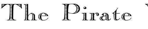 Font : Essential-Times Custom Text : The Pirate Way Test your own text here Click to download or to view this font on a tshirt that can be custom printed in Bali