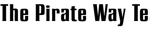 Font : Essex-Regular Custom Text : The Pirate Way Test your own text here Click to download or to view this font on a tshirt that can be custom printed in Bali