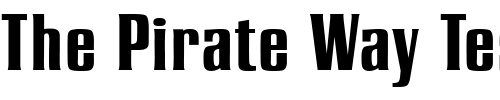 Font : Essex-Regular-DB Custom Text : The Pirate Way Test your own text here Click to download or to view this font on a tshirt that can be custom printed in Bali
