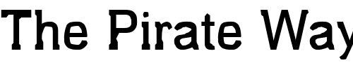 Font : Estragou-de-novo Custom Text : The Pirate Way Test your own text here Click to download or to view this font on a tshirt that can be custom printed in Bali