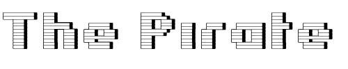Font : Estrogen-Wall Custom Text : The Pirate Way Test your own text here Click to download or to view this font on a tshirt that can be custom printed in Bali