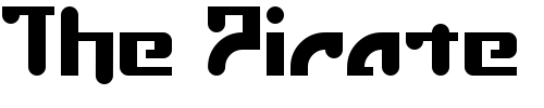 Font : Estuki Custom Text : The Pirate Way Test your own text here Click to download or to view this font on a tshirt that can be custom printed in Bali
