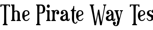 Font : Euphorigenic Custom Text : The Pirate Way Test your own text here Click to download or to view this font on a tshirt that can be custom printed in Bali