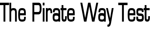 Font : Eurasia-Thin-Bold Custom Text : The Pirate Way Test your own text here Click to download or to view this font on a tshirt that can be custom printed in Bali