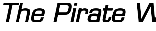 Font : Eurasia-Wide-BoldItalic Custom Text : The Pirate Way Test your own text here Click to download or to view this font on a tshirt that can be custom printed in Bali