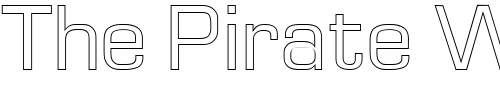 Font : Euro-Technic-Outline-Regular Custom Text : The Pirate Way Test your own text here Click to download or to view this font on a tshirt that can be custom printed in Bali