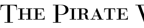 Font : EuroBodDCDReg Custom Text : The Pirate Way Test your own text here Click to download or to view this font on a tshirt that can be custom printed in Bali