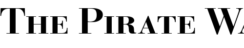 Font : EuroBodSCDDemBol Custom Text : The Pirate Way Test your own text here Click to download or to view this font on a tshirt that can be custom printed in Bali