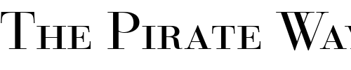 Font : EuroBodSCDReg Custom Text : The Pirate Way Test your own text here Click to download or to view this font on a tshirt that can be custom printed in Bali