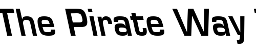 Font : EuroseCondBackslant-Bold Custom Text : The Pirate Way Test your own text here Click to download or to view this font on a tshirt that can be custom printed in Bali