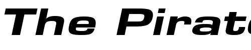Font : EuroseWideHeavy-Italic Custom Text : The Pirate Way Test your own text here Click to download or to view this font on a tshirt that can be custom printed in Bali