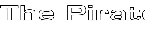 Font : EuroseWideHollow-Regular Custom Text : The Pirate Way Test your own text here Click to download or to view this font on a tshirt that can be custom printed in Bali