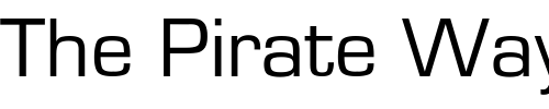 Font : Eurostile Custom Text : The Pirate Way Test your own text here Click to download or to view this font on a tshirt that can be custom printed in Bali
