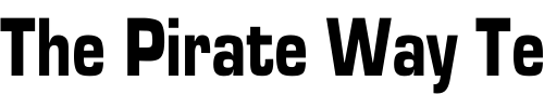 Font : Eurostile-Black-Cn Custom Text : The Pirate Way Test your own text here Click to download or to view this font on a tshirt that can be custom printed in Bali