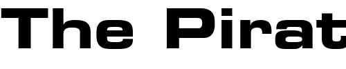 Font : Eurostile-LT-Bold-Extended-2 Custom Text : The Pirate Way Test your own text here Click to download or to view this font on a tshirt that can be custom printed in Bali
