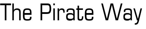 Font : Eurostile-LT-Condensed Custom Text : The Pirate Way Test your own text here Click to download or to view this font on a tshirt that can be custom printed in Bali
