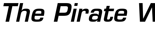 Font : Eurostile-LT-Demi-Oblique Custom Text : The Pirate Way Test your own text here Click to download or to view this font on a tshirt that can be custom printed in Bali