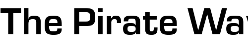 Font : Eurostile-MN-Medium Custom Text : The Pirate Way Test your own text here Click to download or to view this font on a tshirt that can be custom printed in Bali