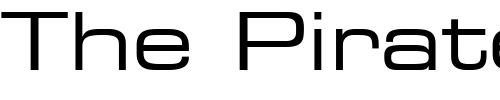 Font : Eurostile2-Extended Custom Text : The Pirate Way Test your own text here Click to download or to view this font on a tshirt that can be custom printed in Bali