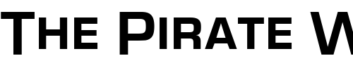 Font : EurostileDCDBol Custom Text : The Pirate Way Test your own text here Click to download or to view this font on a tshirt that can be custom printed in Bali