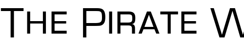 Font : EurostileDCDReg Custom Text : The Pirate Way Test your own text here Click to download or to view this font on a tshirt that can be custom printed in Bali