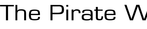 Font : EurostileExt-No Custom Text : The Pirate Way Test your own text here Click to download or to view this font on a tshirt that can be custom printed in Bali