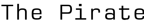 Font : EurostileMonoEF Custom Text : The Pirate Way Test your own text here Click to download or to view this font on a tshirt that can be custom printed in Bali